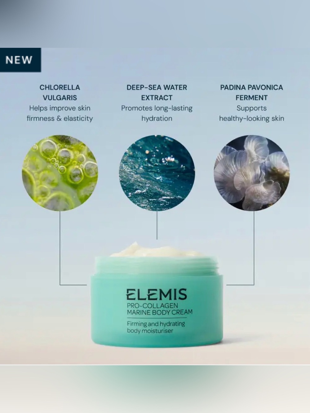 💦 ELEMIS PRO-COLLAGEN MARINE BODY CREAM - Picture 3 of 6